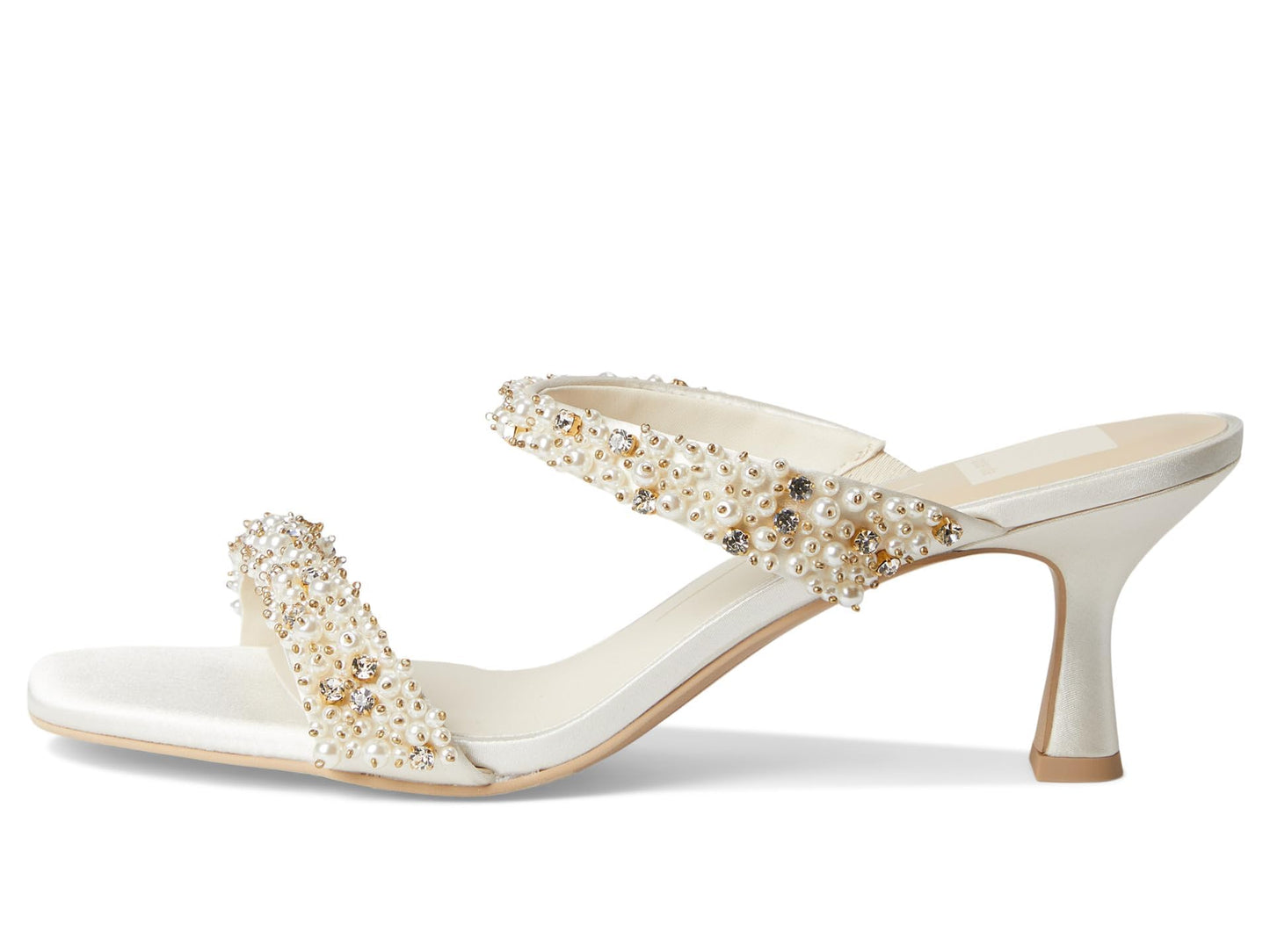 Dolce Vita Women's Genora Sandal, Rhinestone Ivory, 5.5