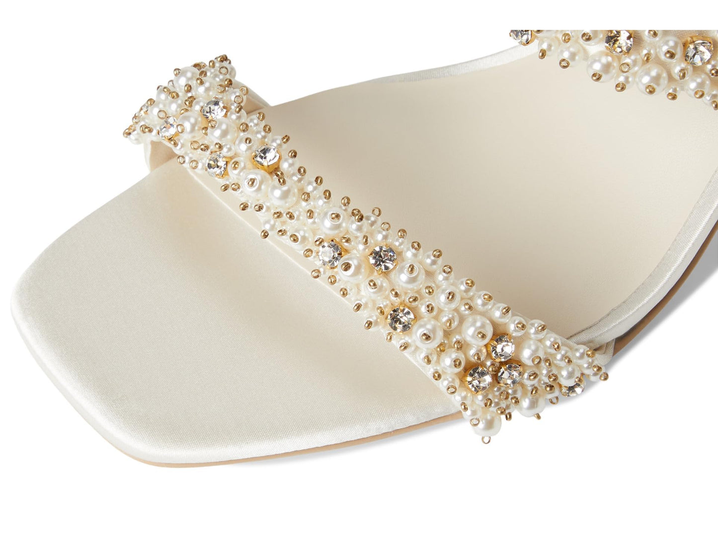 Dolce Vita Women's Genora Sandal, Rhinestone Ivory, 5.5