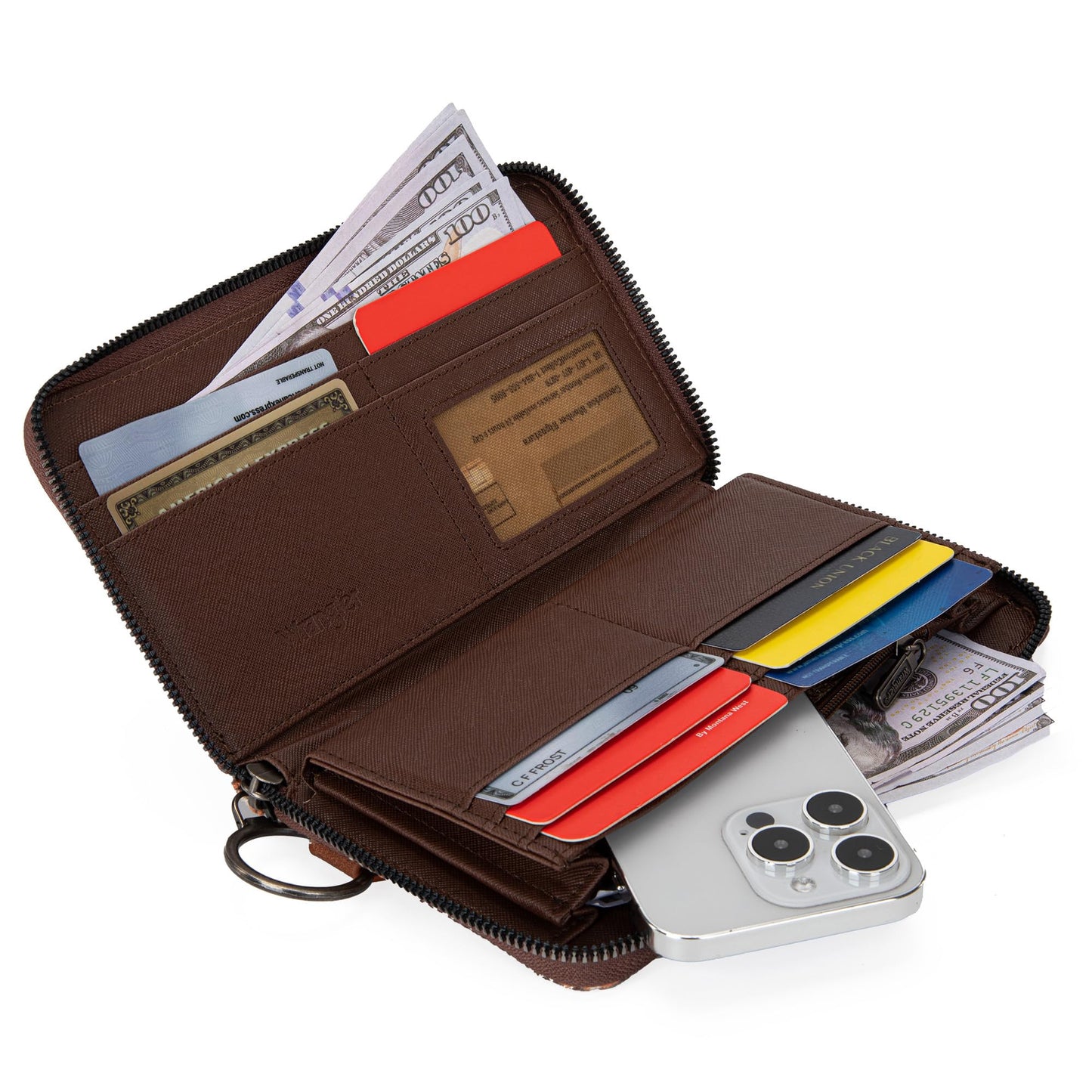 × Wrangler Wristlet Western Wallet Boho Aztec Credit Card Holder Gifts for Women Ladies Female WG2202-W006CF