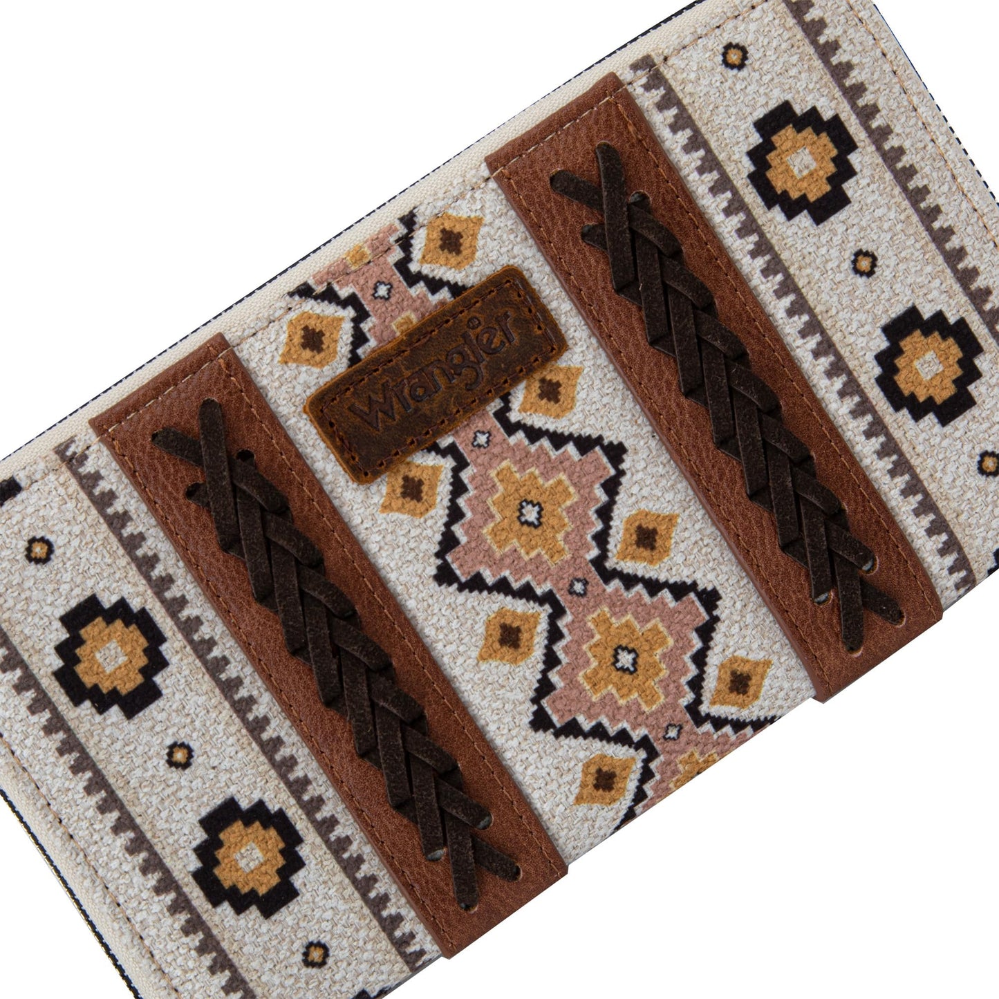 × Wrangler Wristlet Western Wallet Boho Aztec Credit Card Holder Gifts for Women Ladies Female WG2202-W006CF